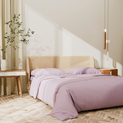 Постельное бельё Этель Дуэт Lilac field 143х215-2шт, 215х240, 50х70+3-2 шт, мако-сатин, 114г/м2 фото 8