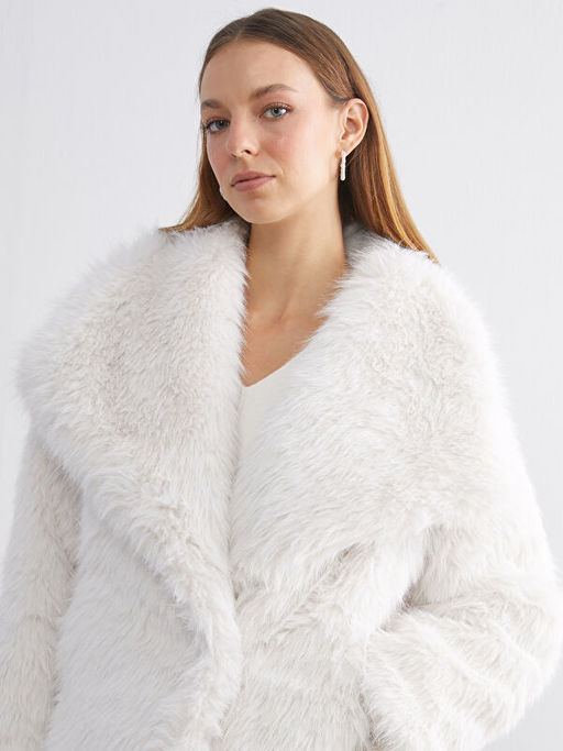 Ceket Yaka Oversize Kad?n K?rk Mont