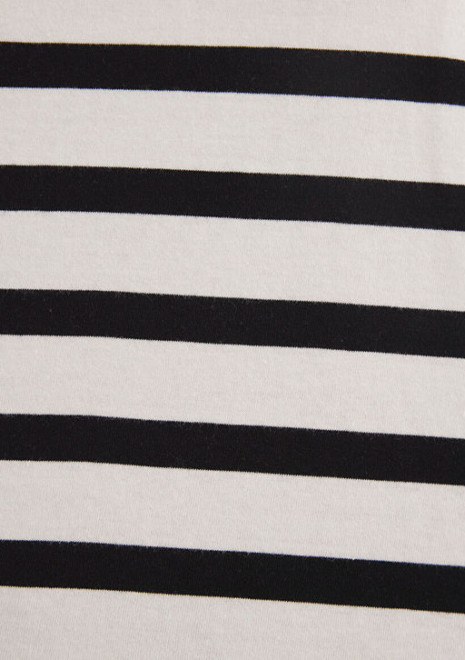 Mavi Logo Bask?l? Siyah Cizgili Tisort  фото 8