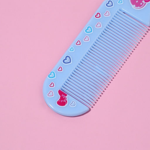 Цена за 5 шт. Набор с зеркалом и расчёской «Русалка», 12×6.1 см, голубой