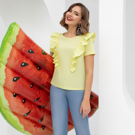 Блуза Модное сообщество (солнечный луч) - Charutti фото 3