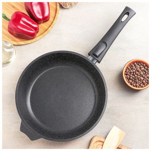 Сковорода 22см АП Гранит black со съемной ручкой арт.022802 /Мечта/  фото 11