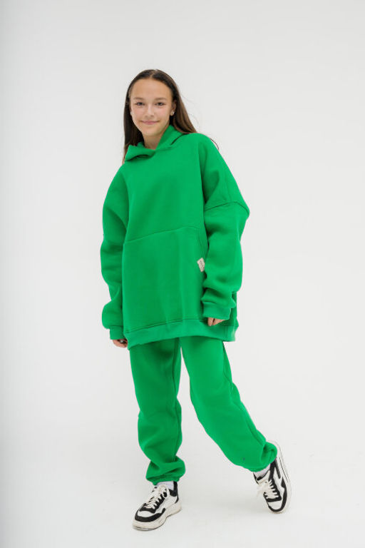 Футер 3х нитка с НАЧЕСОМ Костюм оверсайз - Knitka wear фото 2