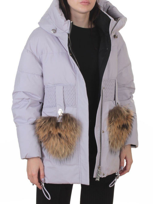 8809 LILAC Куртка зимняя женская (200 гр. холлофайбер) - Fashion фото 9