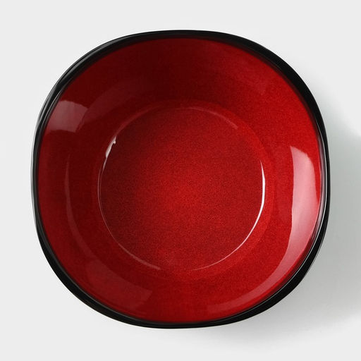 Салатник «Красный Восток», 1 л, 16.5×7.7 см, чёрный