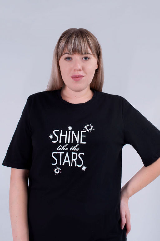 Арт. 9152 Пижама с шортами 52-58 (4 шт) Цвет:верх-черный,белый,низ-черный,белый - Калинка фото 4