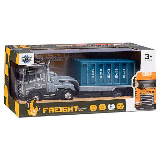 Машина "Мега контейнер" (свет,звук) в крорбке