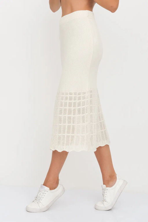 ЗЛАТА Юбка И 019/льняной