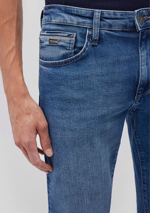 Jake Mavi Black Ac?k Mavi Jean Pantolon  фото 6