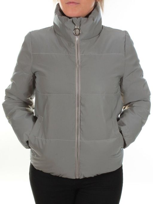 563 GRAY Куртка демисезонная женская MOKI - Fashion фото 2