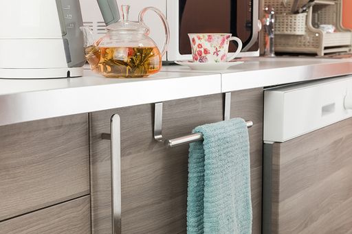 Держатель для полотенца 30*7*7 см Серебристый - El casa фото 4