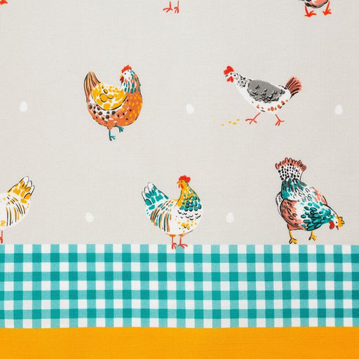 Фартук Этель Chicken Ranch 55х70 см, 100% хлопок, репс 210 г/м2  фото 10