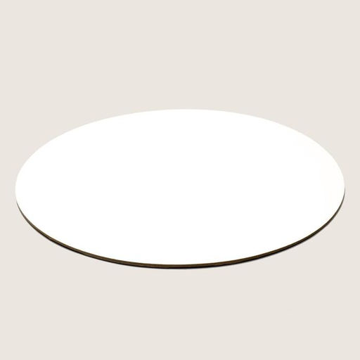 Цена за 2 шт. Подложка для торта усиленная 36 см, золото - жемчуг, 3.2 мм