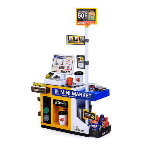 Игровой набор супермаркет "Мини магазин" (46 предметов) в коробке