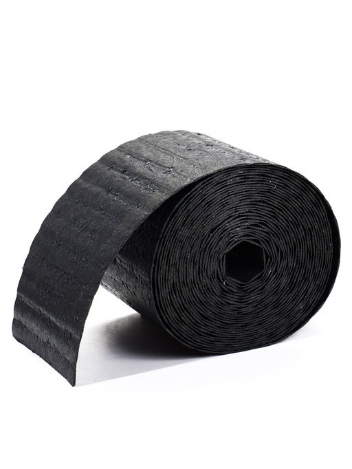 Лента бордюрная, 15 см×10 м, пластиковая, садовая, цвет гранит