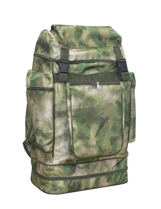 Рюкзак модель 01М с крышкой цв.Атак зелёный