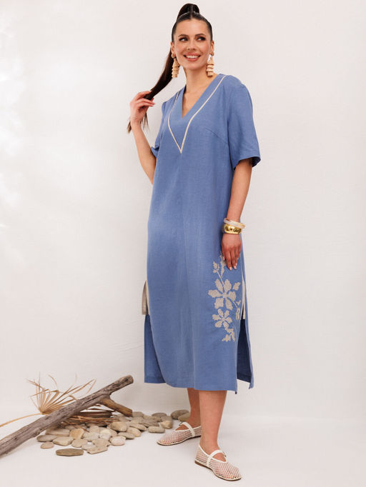 Платье Galean Style 1006 синий