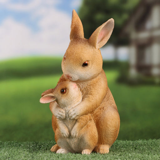 Фигурка полистоун TAKE IT EASY Зайчиха с зайчонком, 13?12?25 см