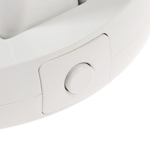 Зеркало Luazon KZ-09, подсветка, настольное, 30×16×16 см, увеличение × 10, USB, белое