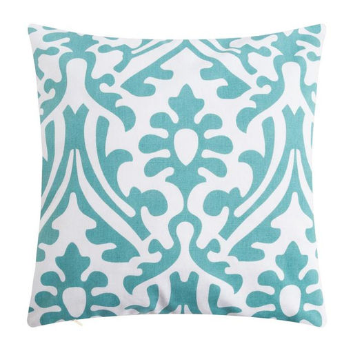 Наволочка декоративная 40х40 см, Monograms mint, 100% хлопок - Этель фото 3