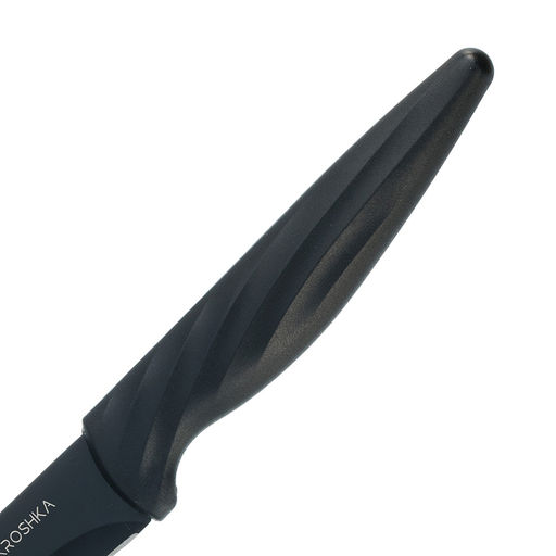 Нож универсальный OKROSHKA КРУТОН, черное лезвие,11,8 см OK912P-B-UT