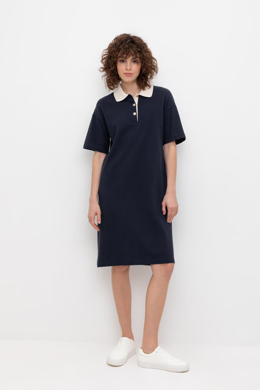 VERY NEAT _ ЕВТ 5038/индиго платье жен