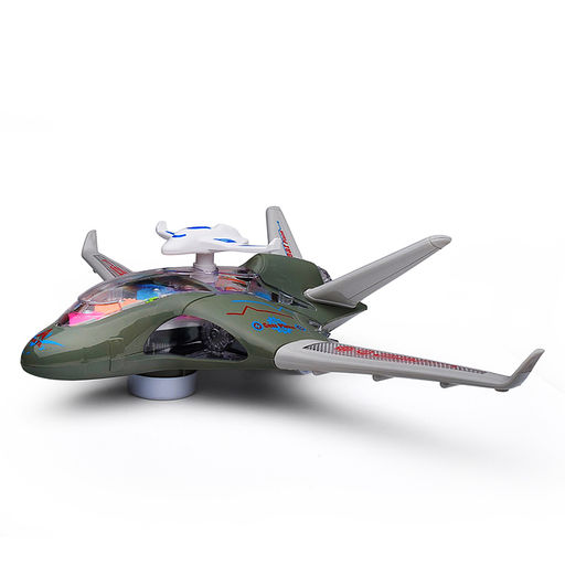 Самолет "Веселый полет" на батарейках, в коробке