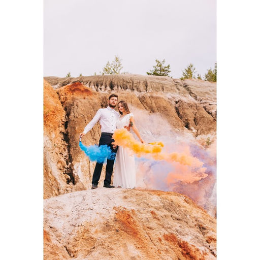 Цветной дым красный, заряд 0,8 дюйма, ПРОФИ, высокая интенсивность, 60 сек, - Simaland фото 3