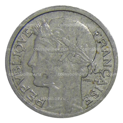 Монета 1 франк 1945 года Франция