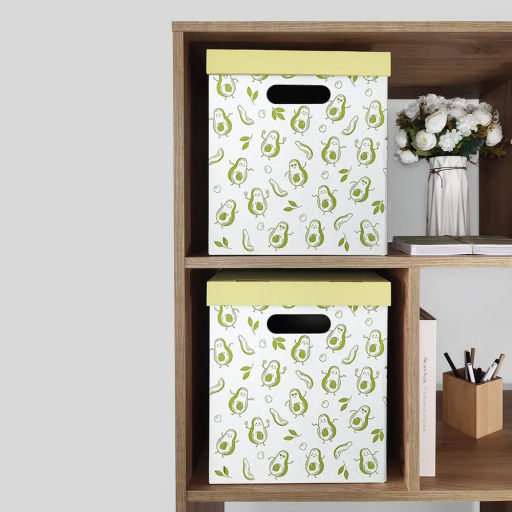 VAL BC-30 Короба картонные, 28*38*31.5 см, набор 8 шт., АВОКАДО, шт