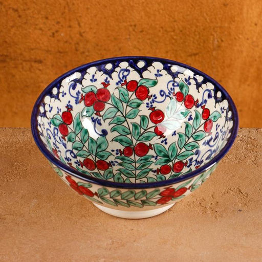 Коса Риштанская Керамика Гранаты 15 см, малая, микс