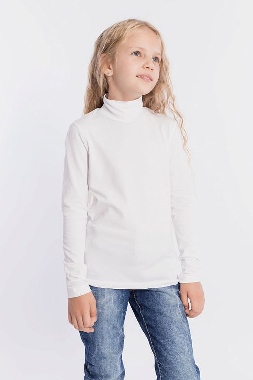 Водолазка М223078б Белый - Елена фото 4