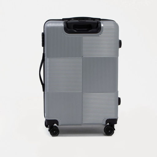 Чемодан малый 24 кодовый замок, цвет серебряный - Simaland фото 5