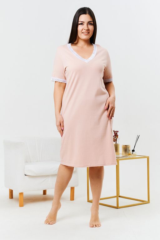 Сорочка Натали 83502 из хлопка в ассортименте  фото 16