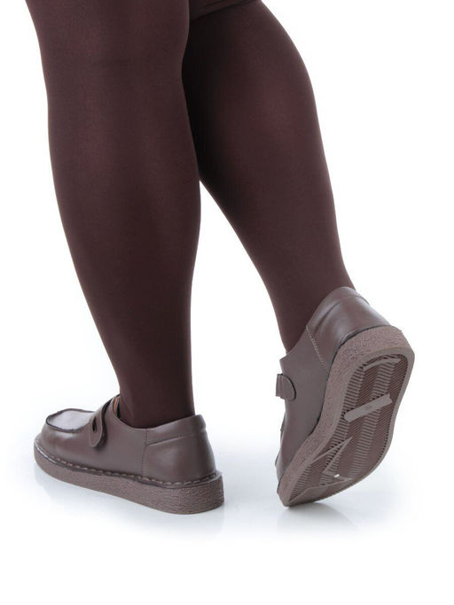 01-D7581-6 BROWN Ботинки демисезонные женские (натуральная кожа) - Фабричный китай фото 3