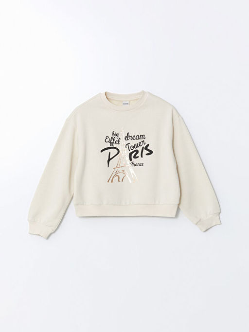 Bisiklet Yaka K?z ?ocuk Ti??rt ve ?ort Etek - Waikiki фото 2