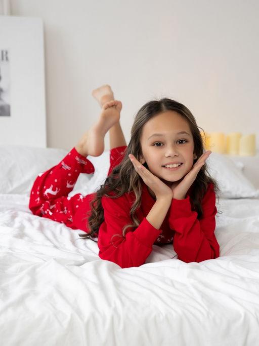 Новогодняя пижама из 100% хлопка