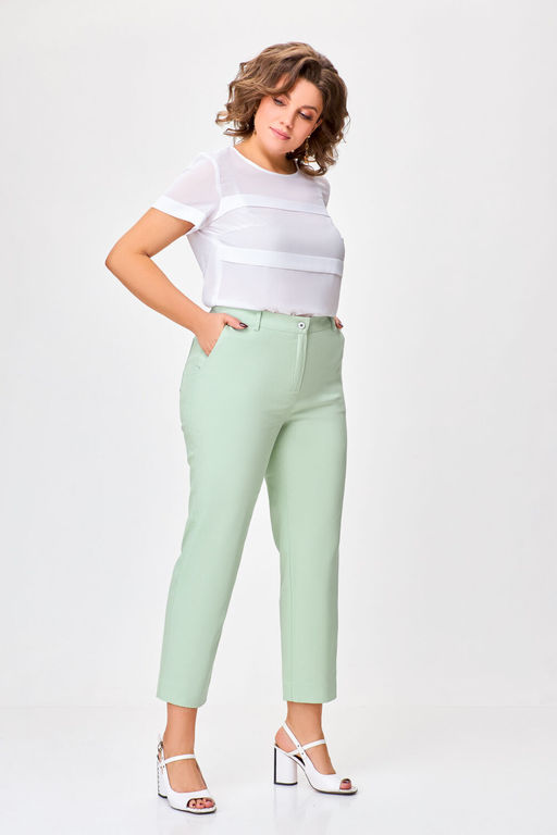 Блуза Swallow 803.2 черный+серебряный узор фото 398