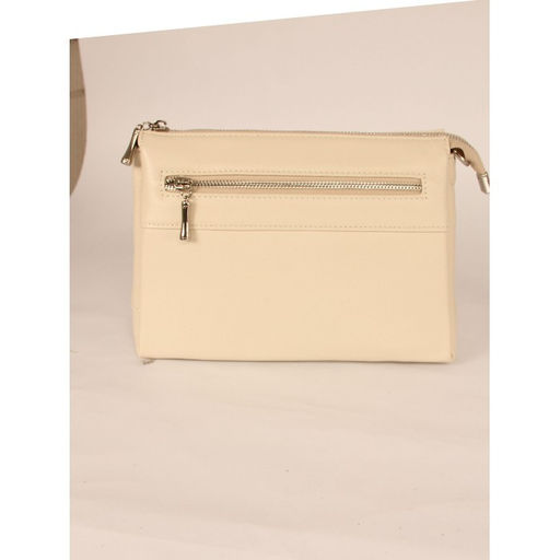 Сумка женская натуральная кожа GU 163-6065, 3отд, 2плеч/рем, молочный SALE 265764 - Adelia фото 7