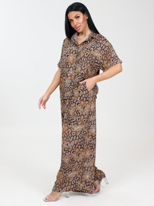 755 ЖЕНСКИЙ КОСТЮМ (брюки) (Серый) - А-дина фото 4