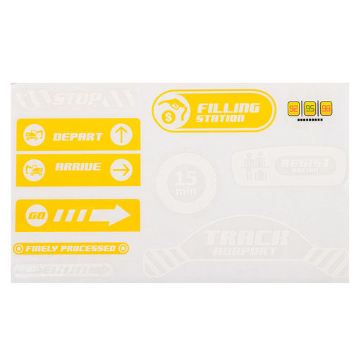 Парковка "Микс" желтая, в коробке