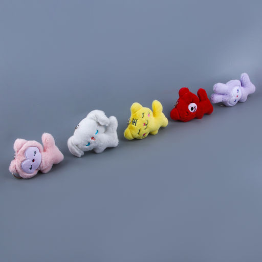 Цена за 2 шт. Брелок детский «Зверята», мягкая игрушка, 12 см, виды МИКС