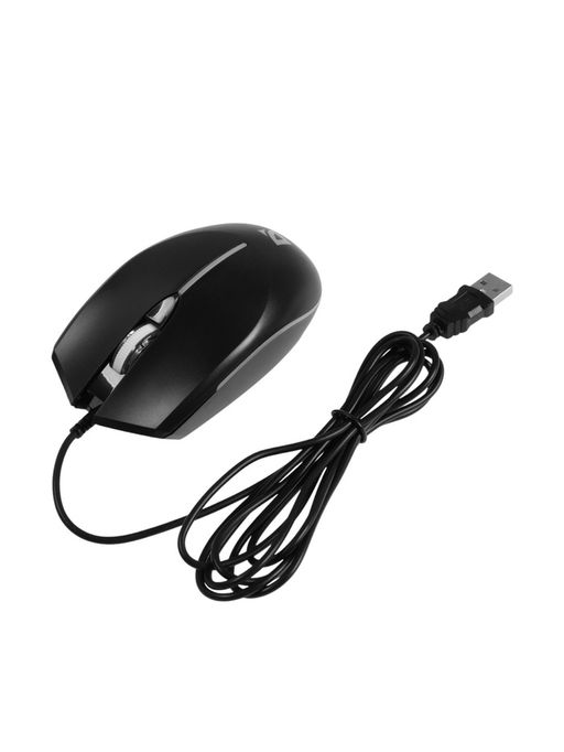 Комплект клавиатура и мышь Defender Triumph C-991, проводной, мембранная, 1600 dpi, чёрный