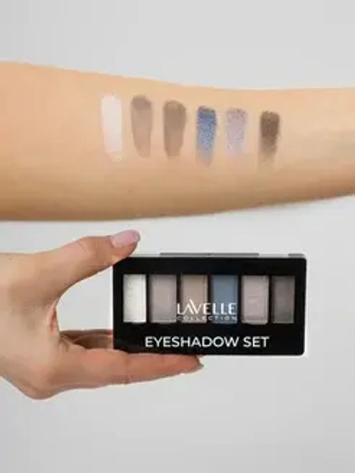 LavelleCollection Тени ES-29 6-цв тон 02 серо-голубой