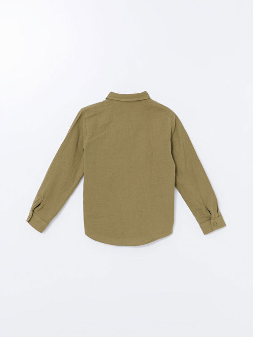 Basic Uzun Kollu Erkek ?ocuk G?mlek - Waikiki фото 2