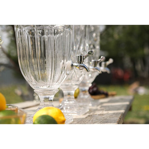 Диспенсер для напитков Magistro «Изыск», 3 л, 17×44.5 см, стекло