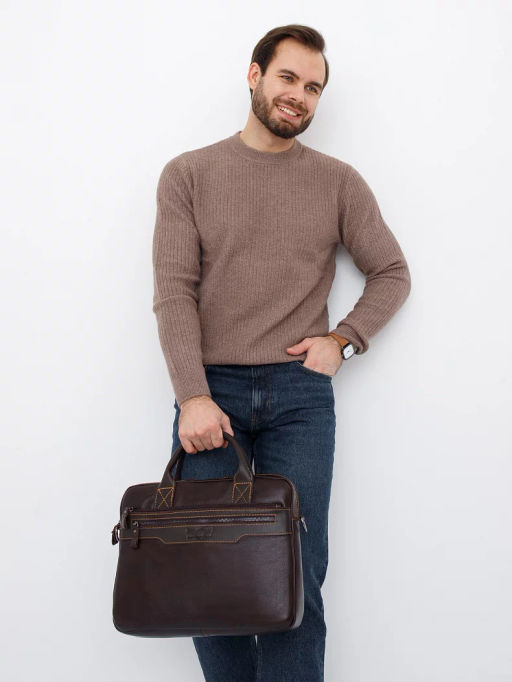 Портфель 4100TR d.brown Tough Ruder