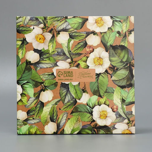 Цена за 5 шт. Коробка кондитерская для муссовых пирожных «От всего сердца», 17.8 х 17.8 х 6.5 см