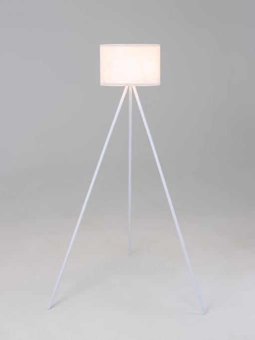 Торшер «Нуво» 914, E27, 1×40 Вт, d=21, h=142 см, белый