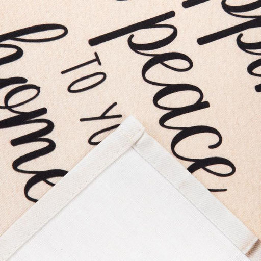 Полотенце Этель Счастья и мира Вашему дому 40х73 см, 100% хл, саржа 190 гр/м2  фото 9